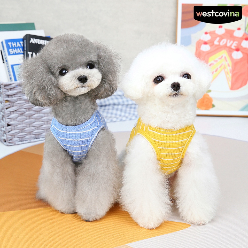 [COD]♞Áo Thun Cotton Thoáng Khí In Hình Gấu Dễ Thương Cho Thú Cưng