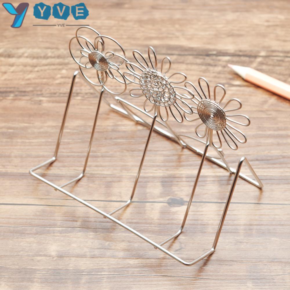 YVE Giá Đỡ Thẻ Danh Thiếp Bằng Kim Loại Siêu Bền Tiện Dụng