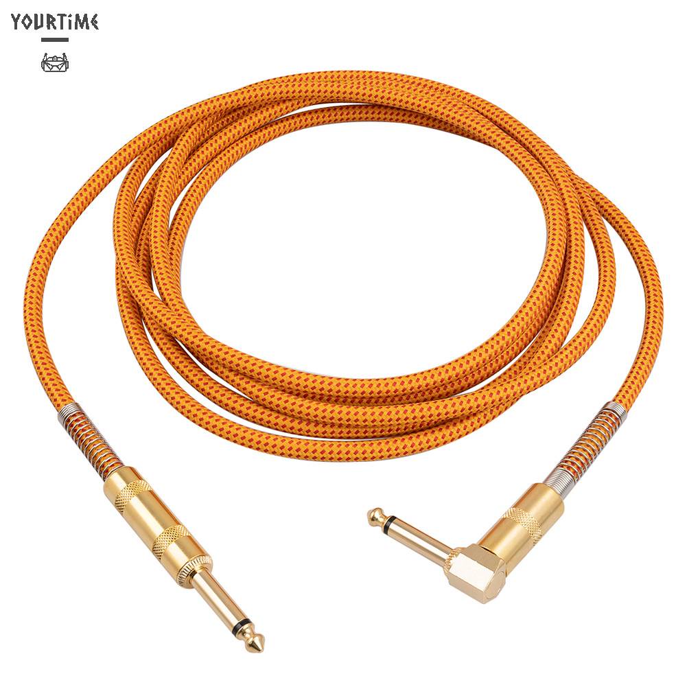 Cáp KếT NốI TS Sang 1 / 4-Inch TS 6.35mm Mạ VàNg 6.35mm Cho ĐàN Guitar 1 / 4-Inch