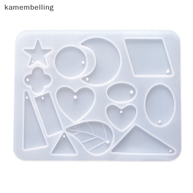 Khuôn Silicone Làm Mặt Vòng cổ Bông Tai Bằng Resin