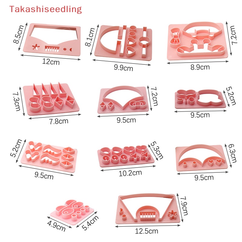 Bộ Khuôn Làm Bánh Bao / Pasta / Pasta Thủ Công Hình Hoạt Hình Dễ Thương Cho Bé