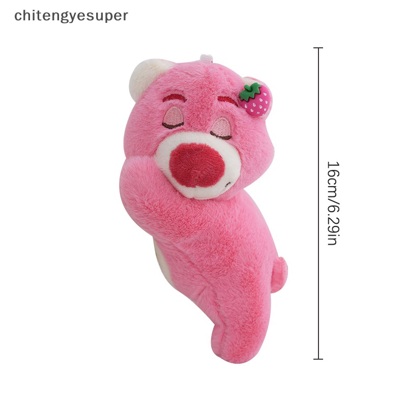 DISNEY Móc Khóa Gấu Nhồi Bông Mềm Mại Đáng Yêu Cho Bé