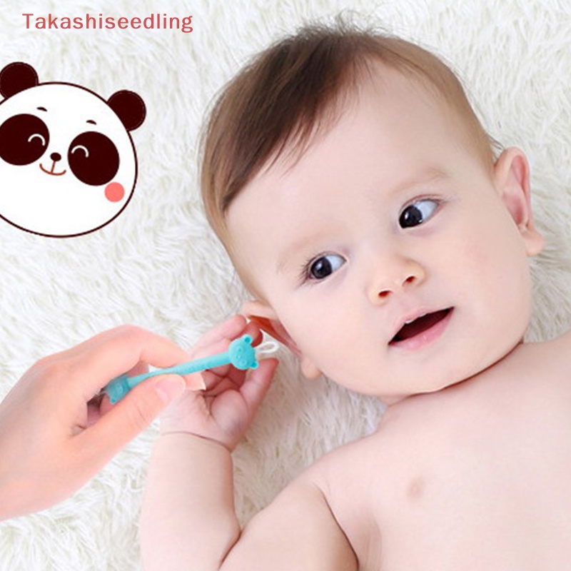 Bộ 1 / 2 Dụng Cụ Lấy Ráy Tai / Mũi / Ráy Tai Mềm Mại Cho Bé