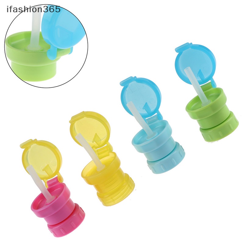 Đầu Nối Ống Hút Chống Tràn Dễ Thương ifashion365 Cho Bình Nước Em Bé
