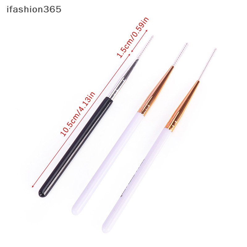 1 Cọ Mascara Trang Điểm Lông Mi / Lông Mày Tay Cầm Bằng Gỗ Mịn Màng Tiện Dụng