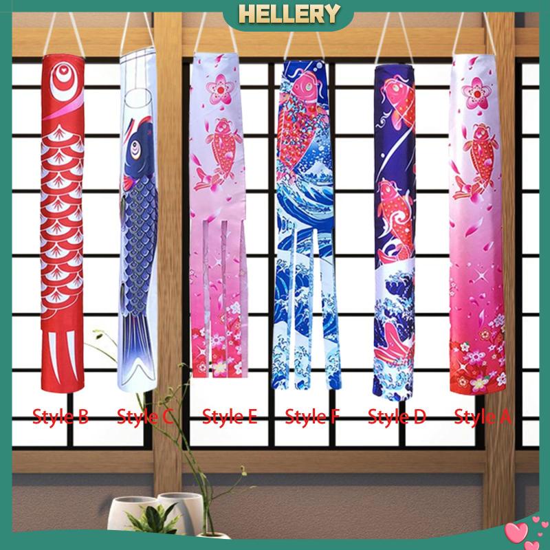 Cờ Treo Tường Hình Cá 140cm Phong Cách Nhật Bản Trang Trí Quán Bar / Sushi