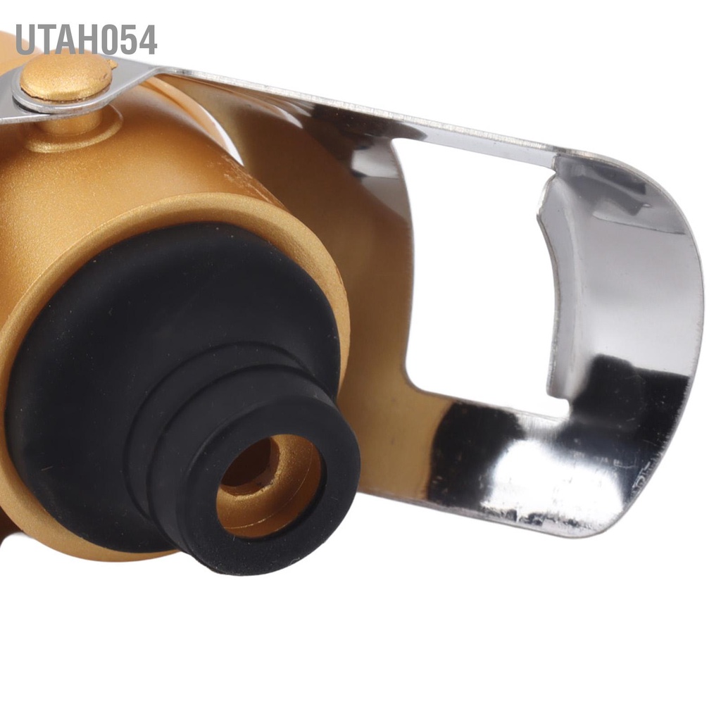 Utah054 5 Gói Vàng Champagne Chặn Thép Không Gỉ Resuable Máy Hàn Miệng Chai Tiết Kiệm Cắm