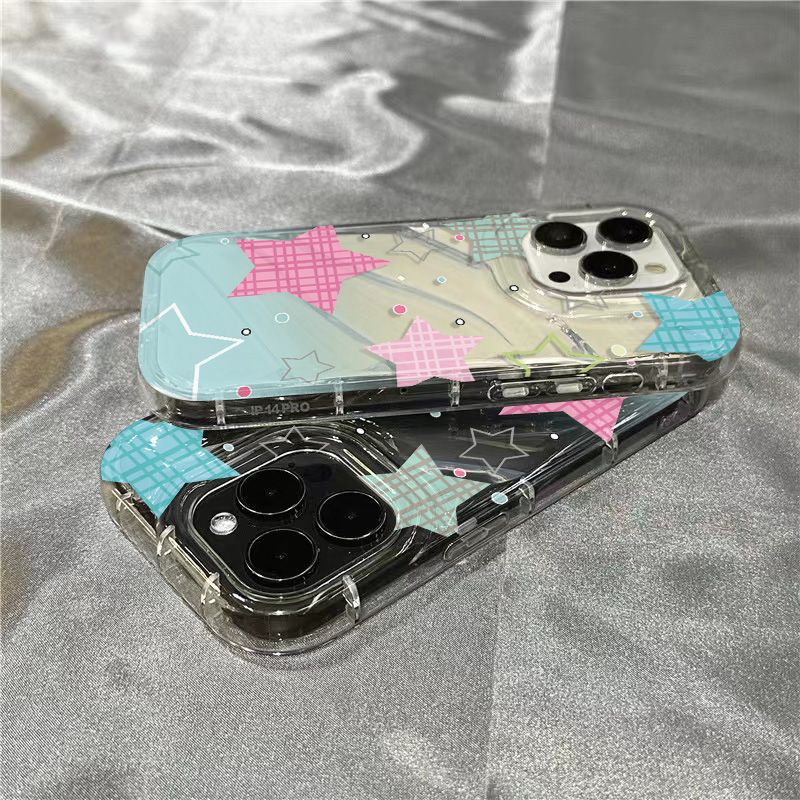 Ốp Điện Thoại Mềm Trong Suốt Họa Tiết Hoạt Hình Dễ Thương Cho iPhone14promax 1312 / 11 7 / 8plus xr / sins VCAW