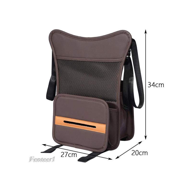 [Fenteer1] Thảm Đen Lót Ghế Sau Xe Hơi Giữ Sạch Và Gọn Gàng Chắc Chắn