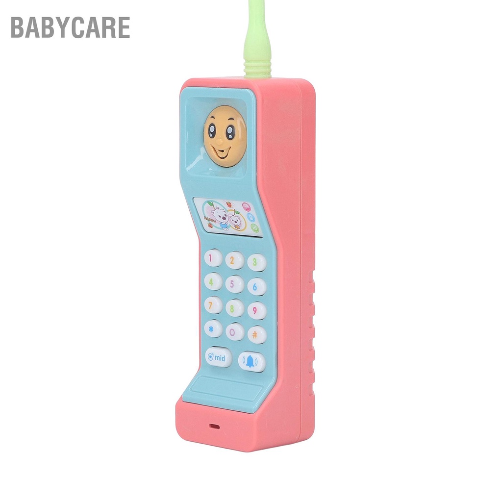 Babycare Có hàng sẵn Đồ Chơi Cho Bé Điện Thoại Trẻ Em Mô Phỏng Giáo Dục Học Âm Nhạc Trai Gái