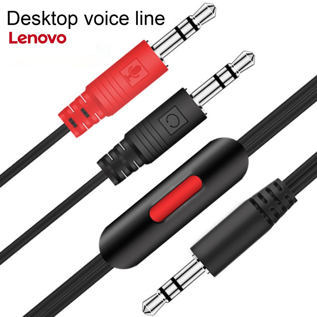 Dây Cáp Âm Thanh 1.5m 2 Trong 1 Jack Cắm 3.5mm Cho Máy Tính