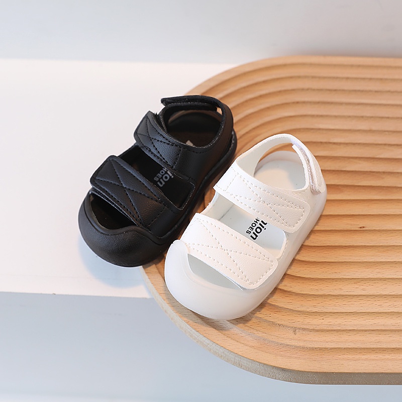 Giày Sandal Đế Mềm Chống Trượt Thoáng Khí Phong Cách Hàn Quốc Thời Trang Mùa Hè 2023 Dành Cho Bé Trai Gái