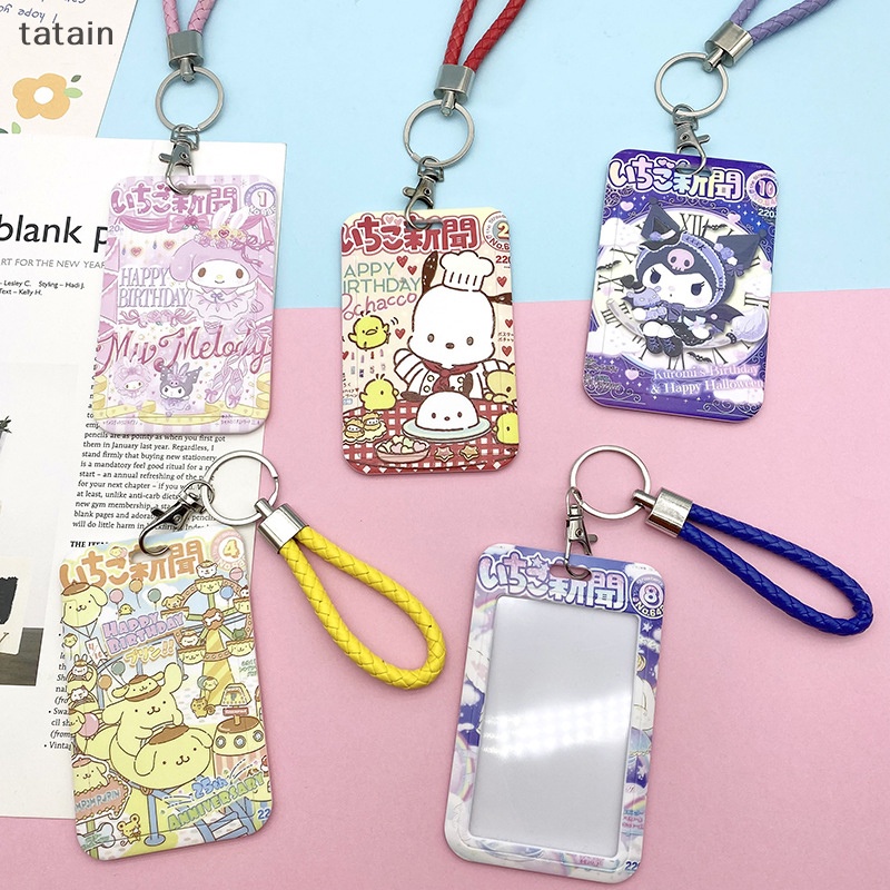 Vỏ Bọc Bảo Vệ Thẻ / Xe Buýt / Thẻ Employee 'S Kèm Móc Khóa Và Búp Bê Hoạt Hình Dễ Thương Kèm Dây Đeo Tiện Dụng