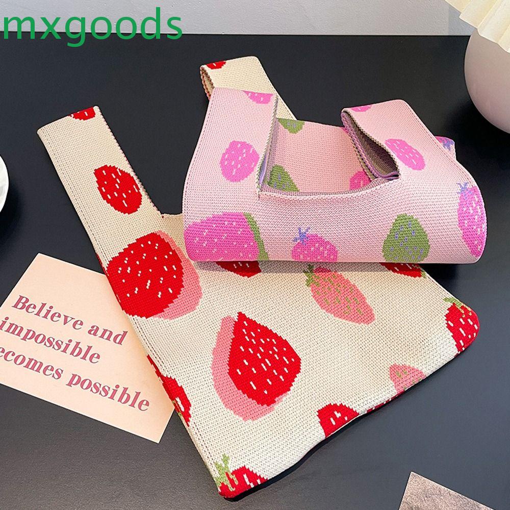 MXGOODS Túi Đựng Đồ Trang Điểm / Son Môi Màu Sắc Ngọt Ngào Thanh Lịch Cho Nữ