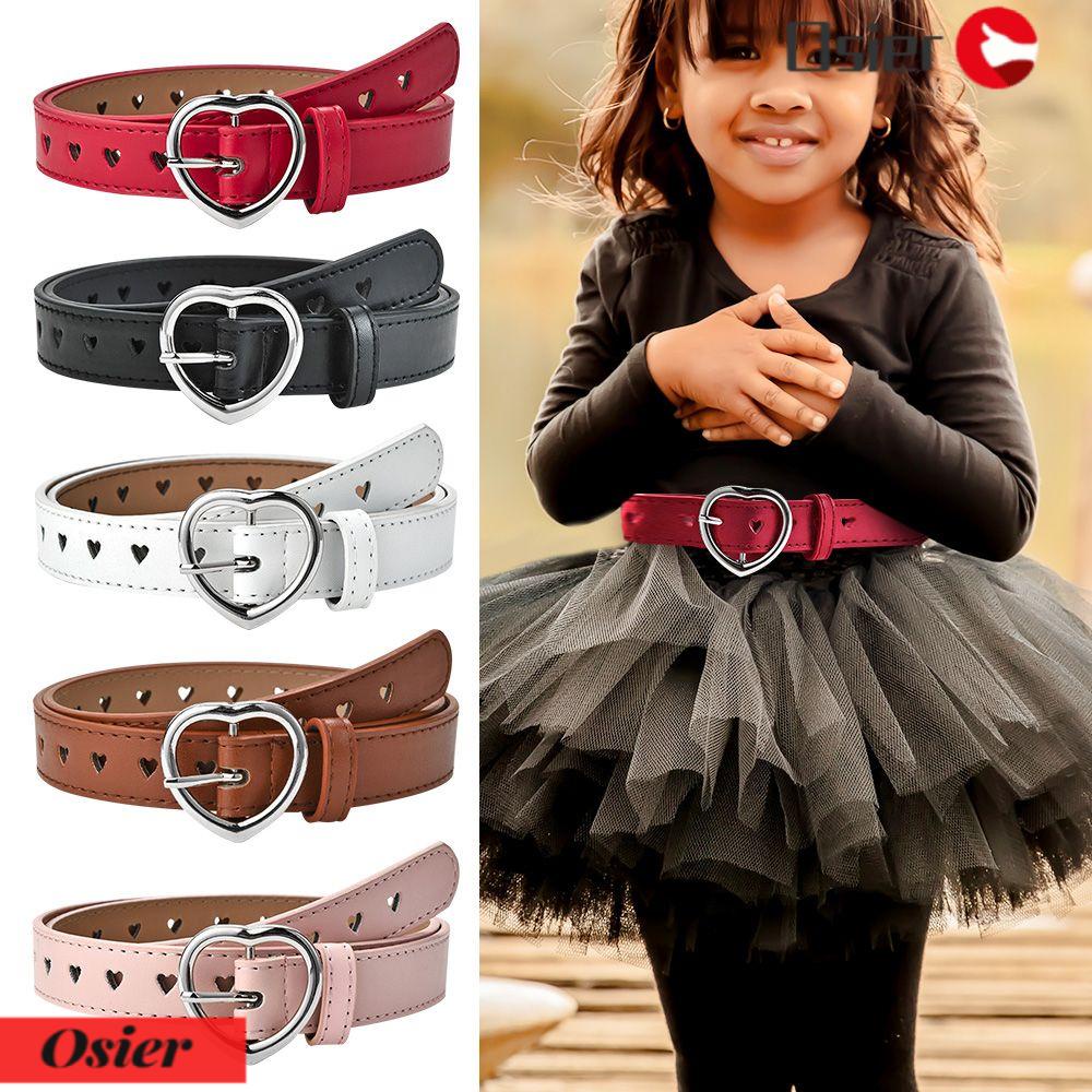 OSIER1 Thắt Lưng Khóa Trái Tim Dễ Thương Thời Trang