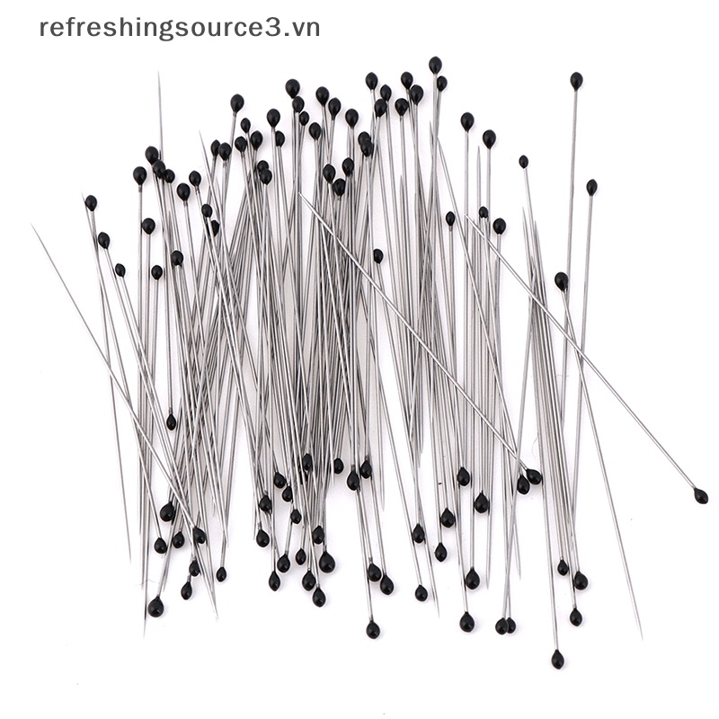 Set 100 Ghim Bắt Côn Trùng Bằng Thép Không Gỉ Dành Cho Phòng Thí Nghiệm / Trường Học {refreshingsource3.vn}
