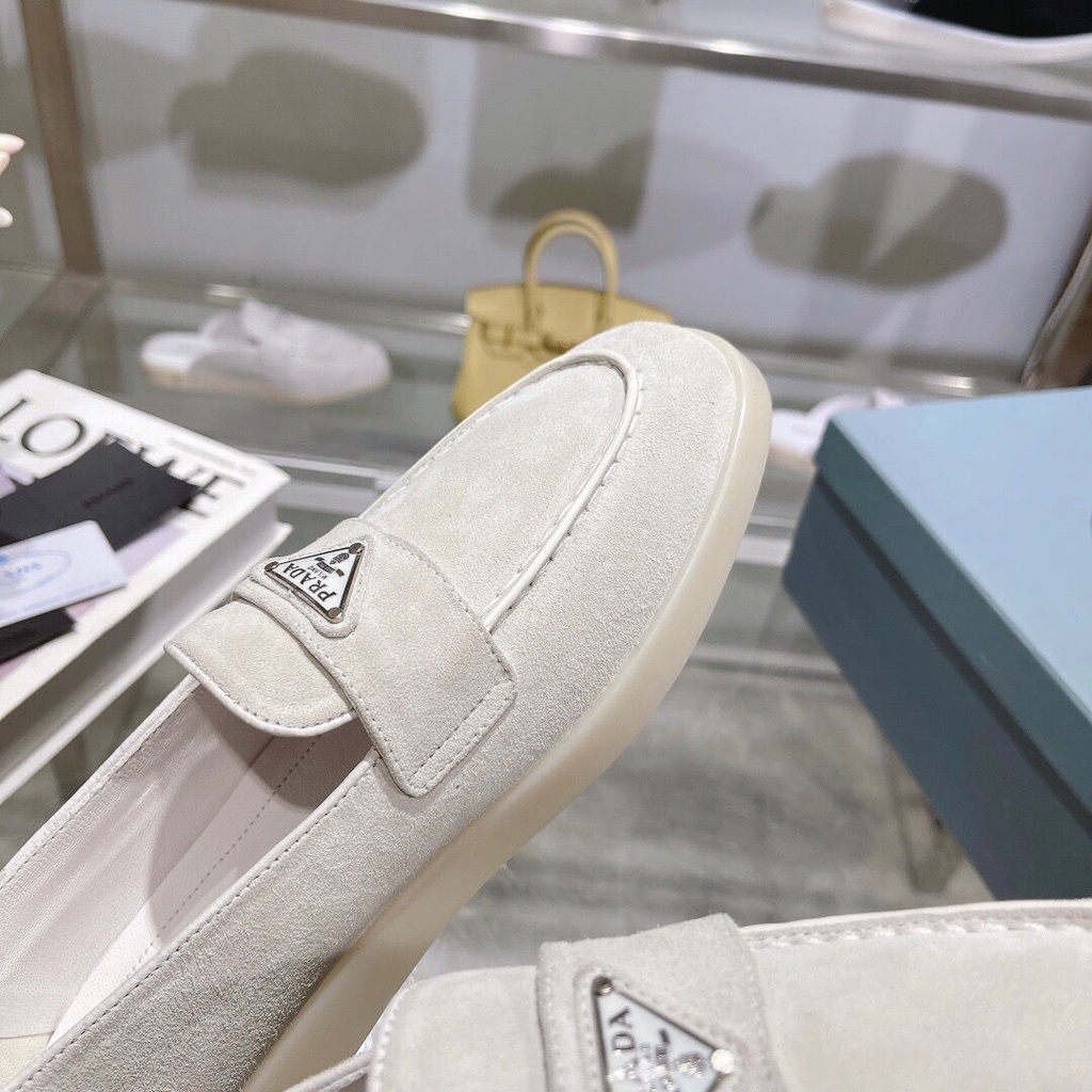 Dép Da Prada 100% Chính Hãng Thời Trang Cho Nữ