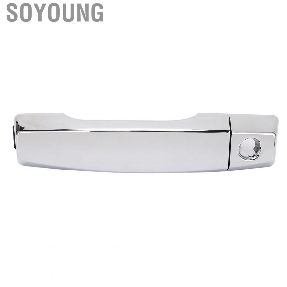 Soyoung Door Outer Handle  Crack Chrome Plating Easy Installation 80647ZC00A Rustproof Stylish for Titan PRO-4X