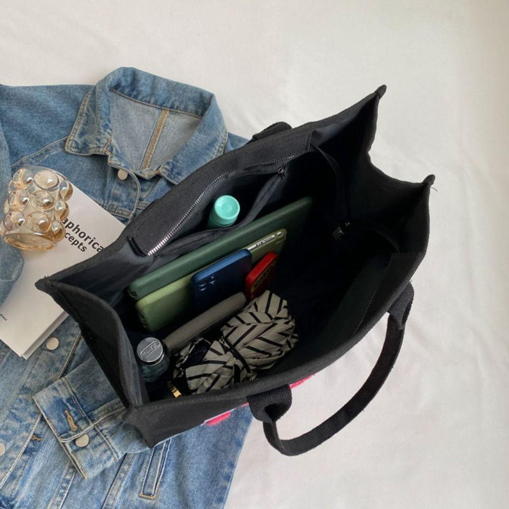 Túi Canvas Đeo Chéo Đa Năng In Họa Tiết Hoạt Hình Gấu Dâu Tây Phong Cách Cổ Điển Thời Trang Cho Nữ