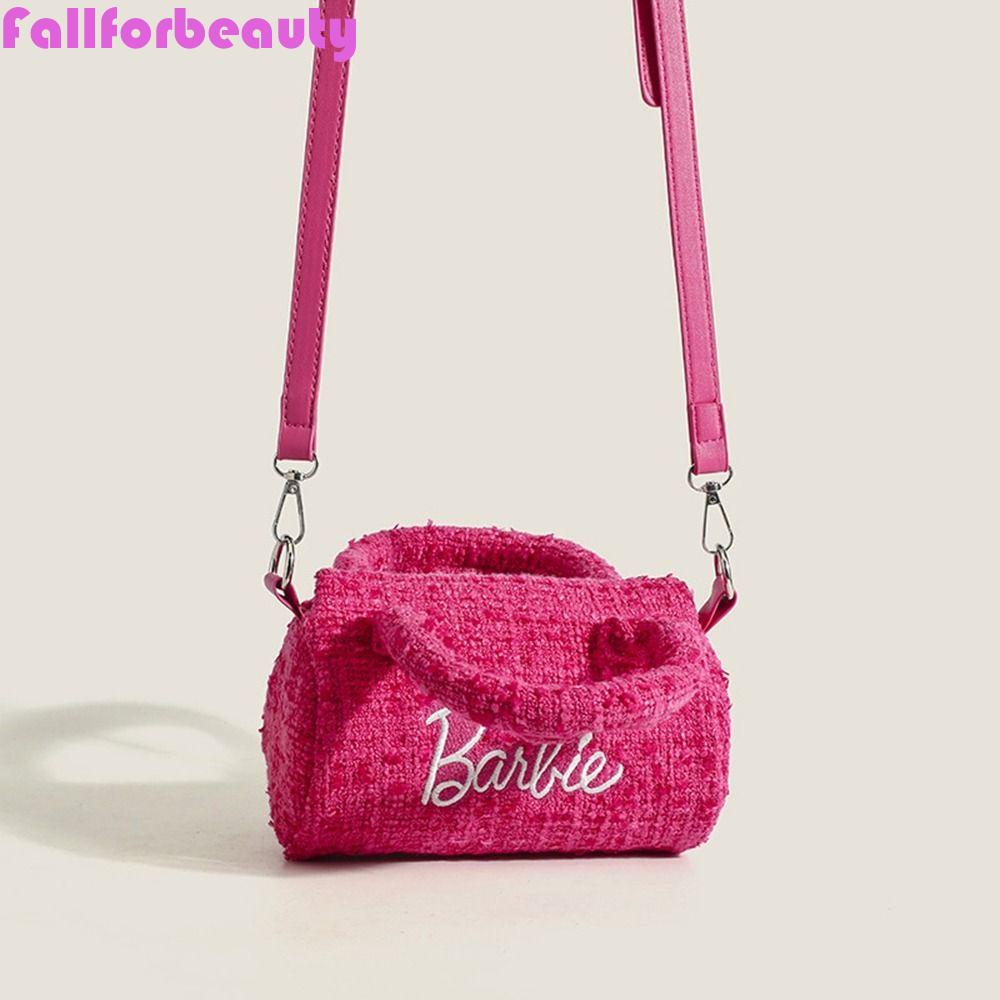 Túi Đeo Chéo Vai Bằng Len In Chữ Đơn Giản Dành Cho Nữ