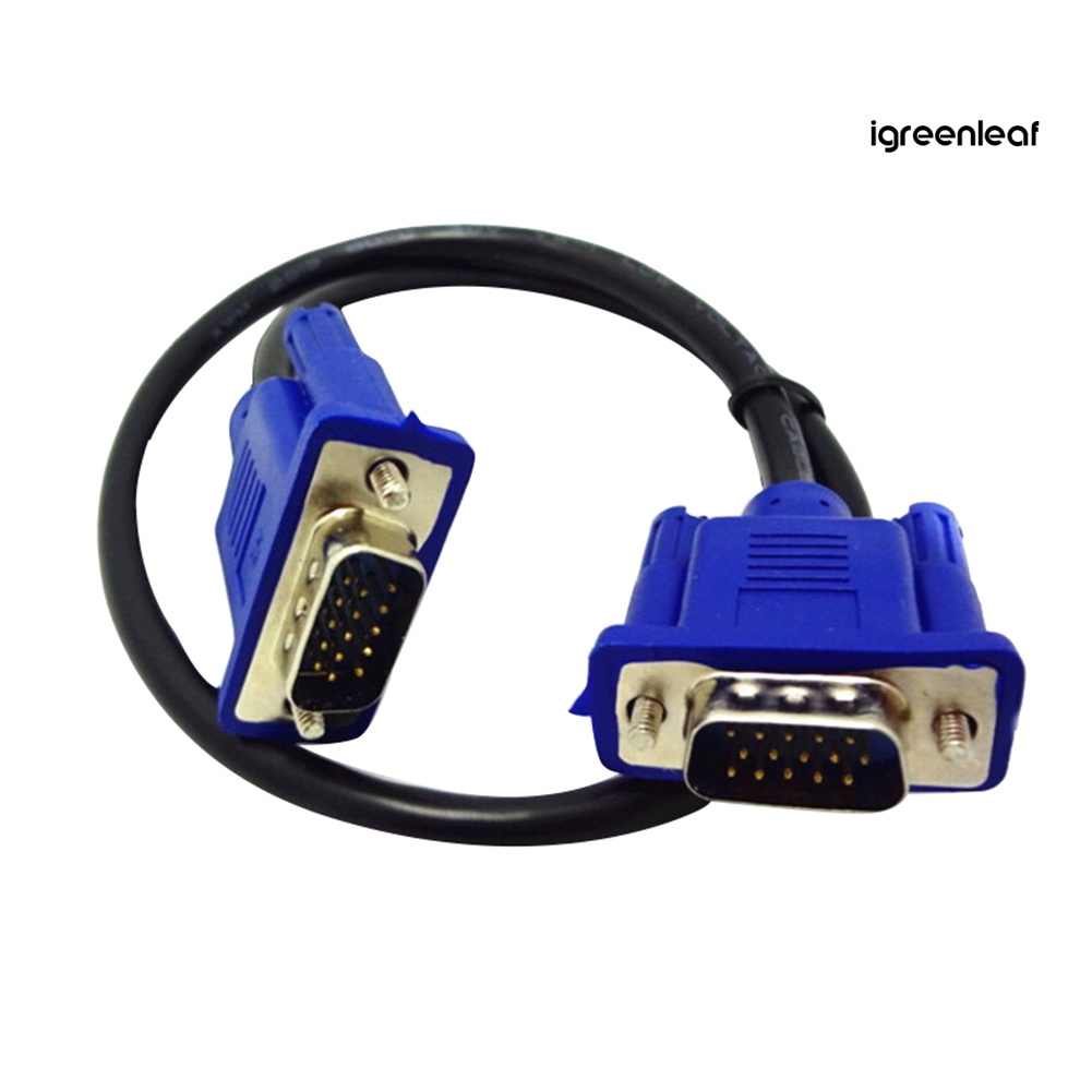 Cáp Mở Rộng Igreenleafrx 30cm Male Sang Male VGA Cho Màn Hình Máy Chiếu PC