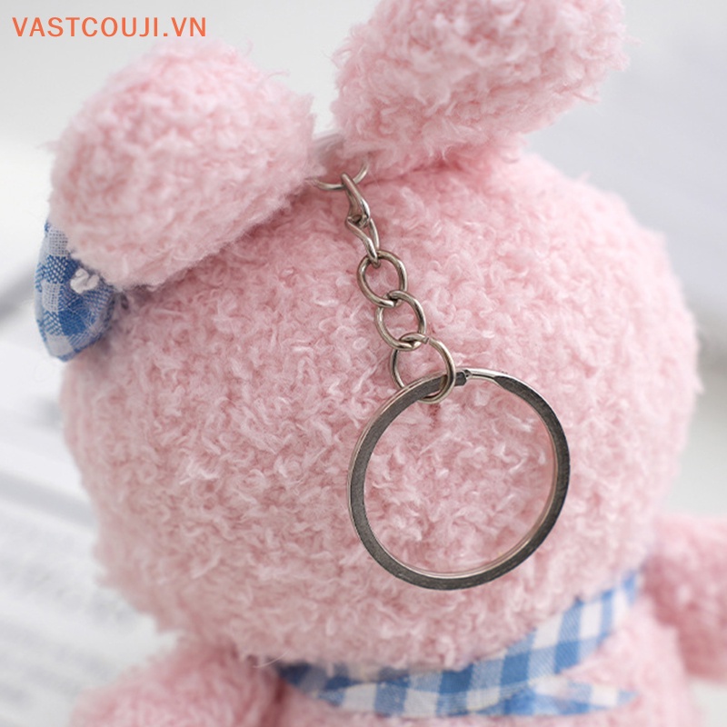 Móc Khóa Gấu Nhồi Bông VASTJI 12cm Dễ Thương