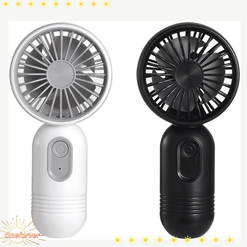 FOREVER Quạt Mini Cầm Tay 3 Tốc Độ Có Thể Sạc Lại Bằng Cổng USB Dùng Trong Văn Phòng