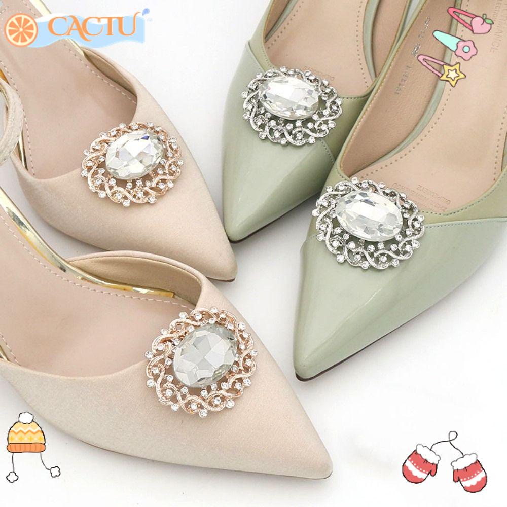 CACTU 1 Khóa Kẹp Trang Trí Giày Cao Gót Cho Nữ