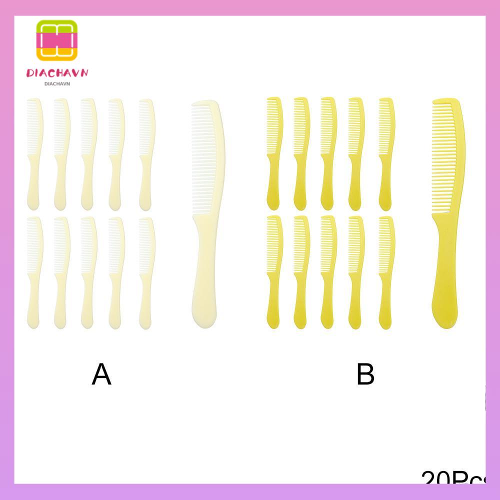 DIACHAVN Set 20 Lược Chải Tóc Sử Dụng Một Lần Tiện Lợi
