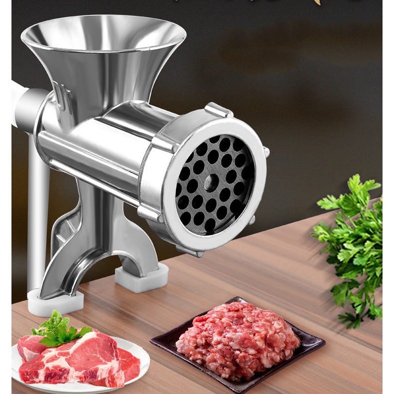 Dụng Cụ Xay Thịt, Máy Xay Thịt Bằng Tay Kẹp Bàn Chắc Chắn Lực Quay Nhẹ Nhàng Không Mất Sức Giá Rẻ - Hàng Chính Hãng