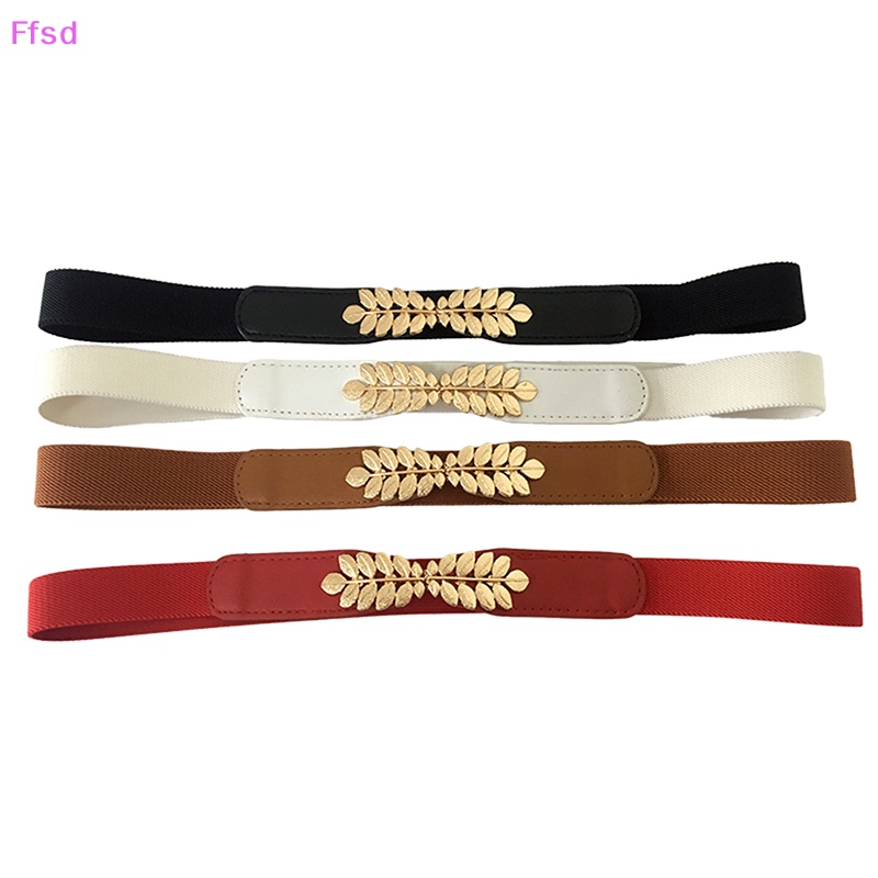 Thắt Lưng Mỏng Co Giãn Khóa Chữ N Thời Trang Cho Nữ