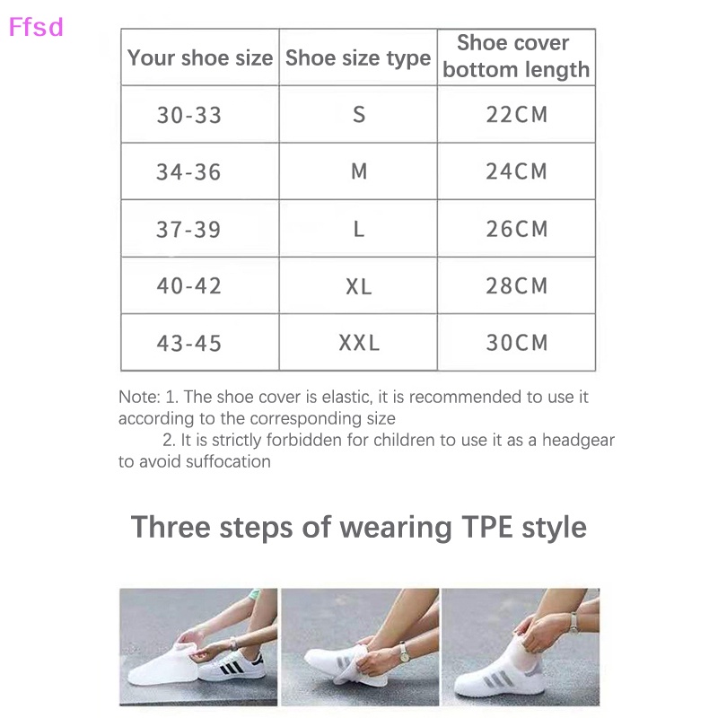 Vỏ Bọc Giày Đi Mưa Chống Nước Sáng Tạo Có Thể Tái Sử Dụng