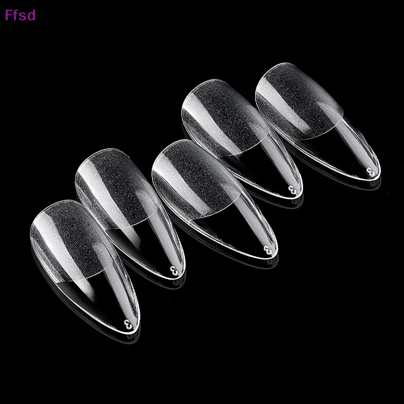 {Ffsd} Hộp 120 Móng Tay Giả Dạng Nhấn Hình Vuông Có Độ Che Phủ Cao Làm Móng Giả