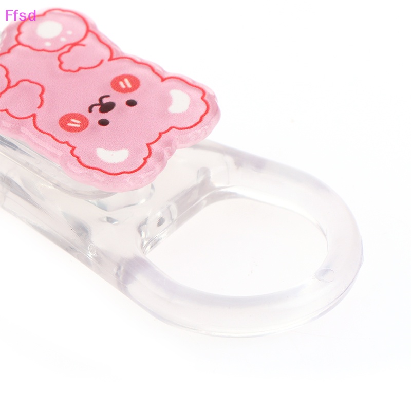 Kềm Cắt Móng Tay / Móng Chân Trong Suốt Không In Họa Tiết Hoạt Hình Dễ Thương Cho Bé