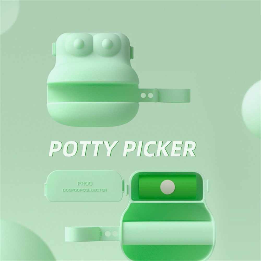 Túi Đựng Chất Thải Chống Rò Rỉ Hình Ếch Cho Thú Cưng