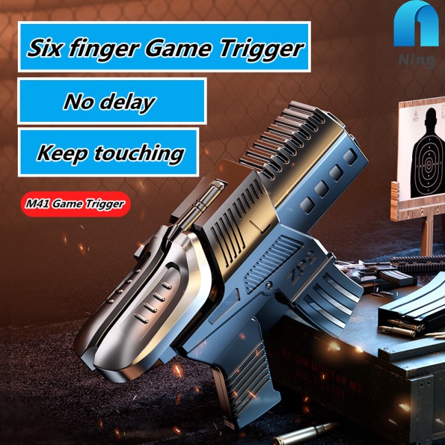 Set 2 Tay Cầm Chơi Game M41 6 Ngón Dành Cho Điện Thoại Di Động