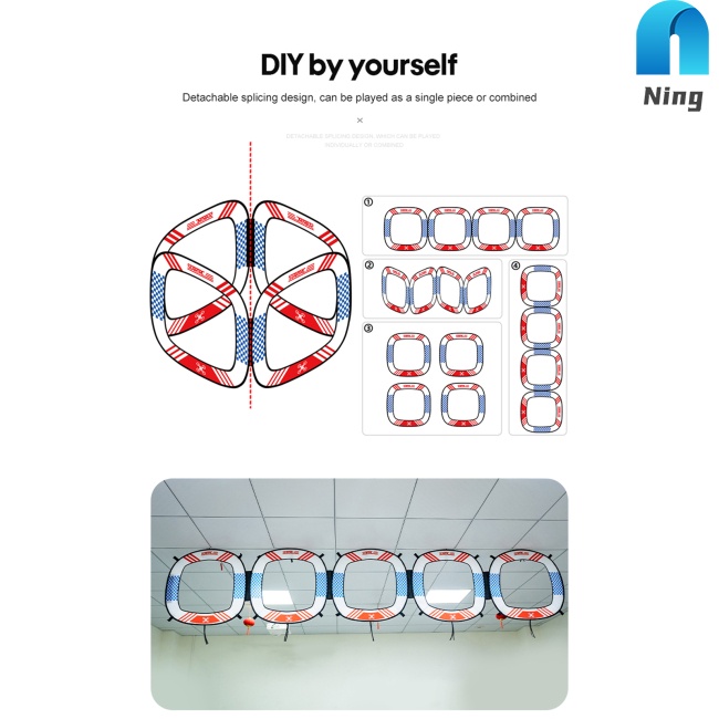 Bộ 5 Cổng Đua Fpv Tự Luyện Tập Tránh Va Đập Cho Dji Avata Drone