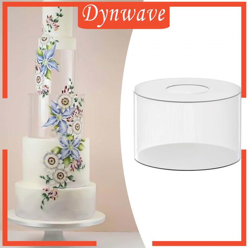 Giá Đỡ Bánh Kem Hình Tròn Bằng Acrylic Trong Suốt Dùng Trang Trí Tiệc Cưới