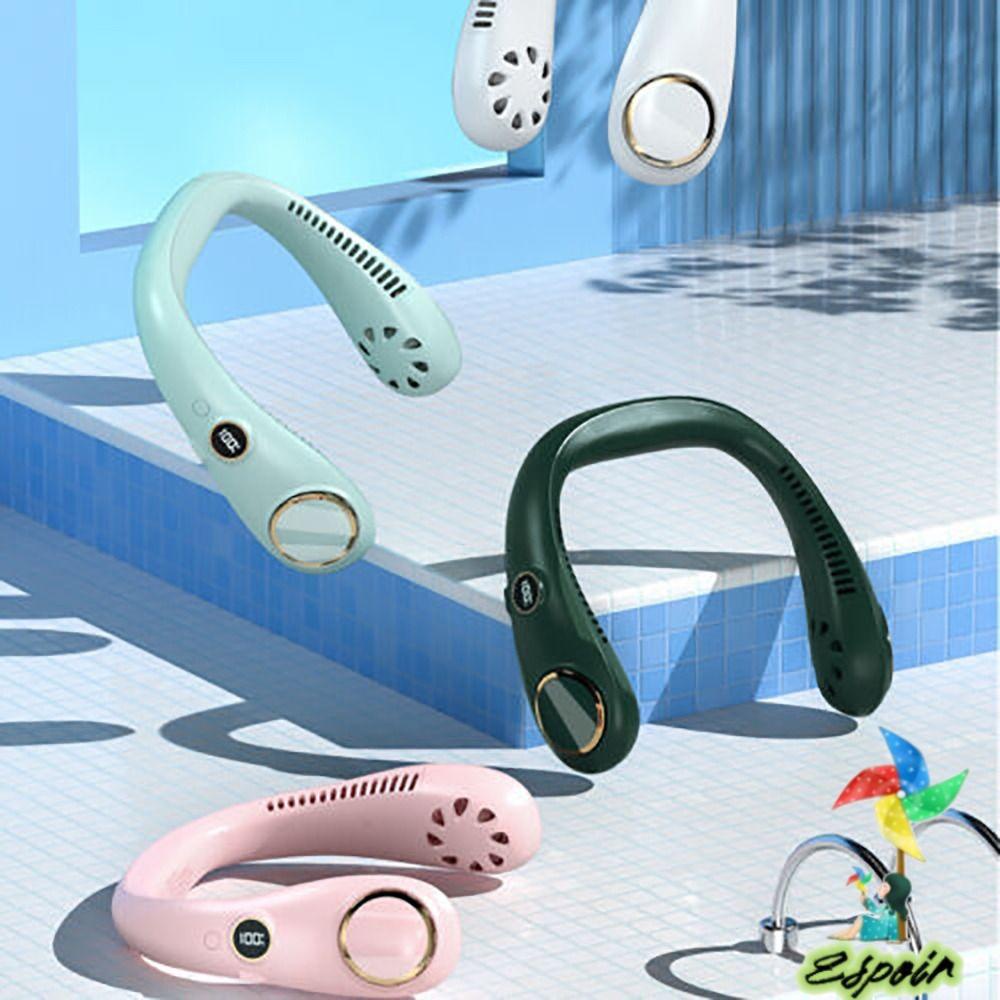 ESPO Quạt Đeo Cổ Mini Sạc Cổng USB Tiện Dụng Và Bền