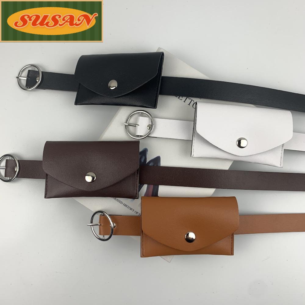 SUSANS Thắt Lưng Khóa Kim Loại Trang Trí Túi Xách