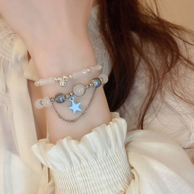 Vòng Tay Chuỗi Xích Co Giãn Bằng Hợp Kim Thời Trang