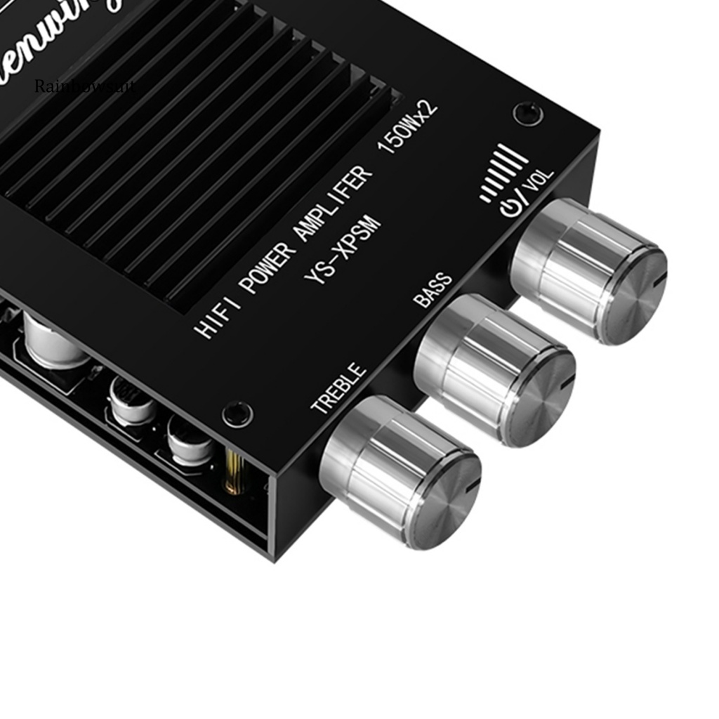 1 Bộ Bảng Mạch Khuếch Đại Âm Thanh YS-XPSM Kết Nối Bluetooth 5.0 150W * 2 Kênh Kép Tản Nhiệt