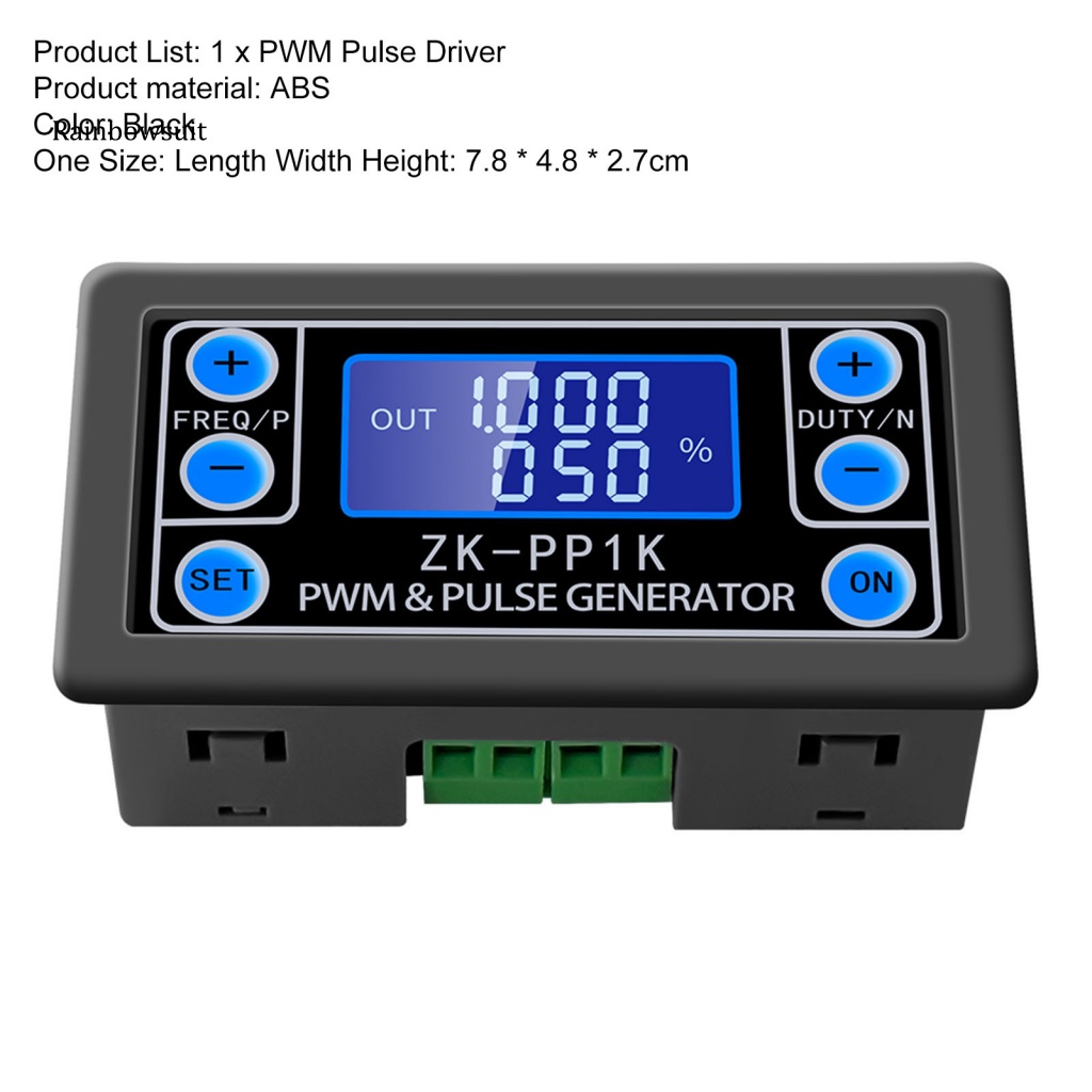 Bộ Điều Khiển Tốc Độ Động Cơ PWM Chế Độ Kép Màn Hình LCD Công Suất Cao