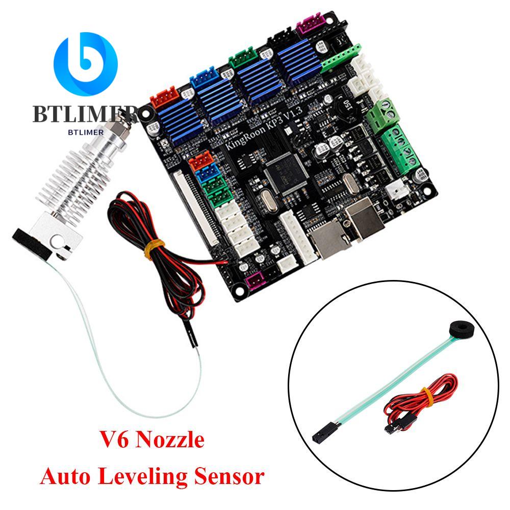 BTLIMER Set 2 Vòi Phun PVC V6 Cảm Biến Mực Tự Động Cho Máy In 3D E3D