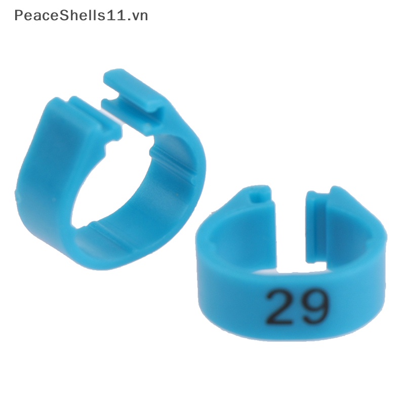 Set 100 Vòng Đánh Dấu Chân Gà Chim Bồ Câu