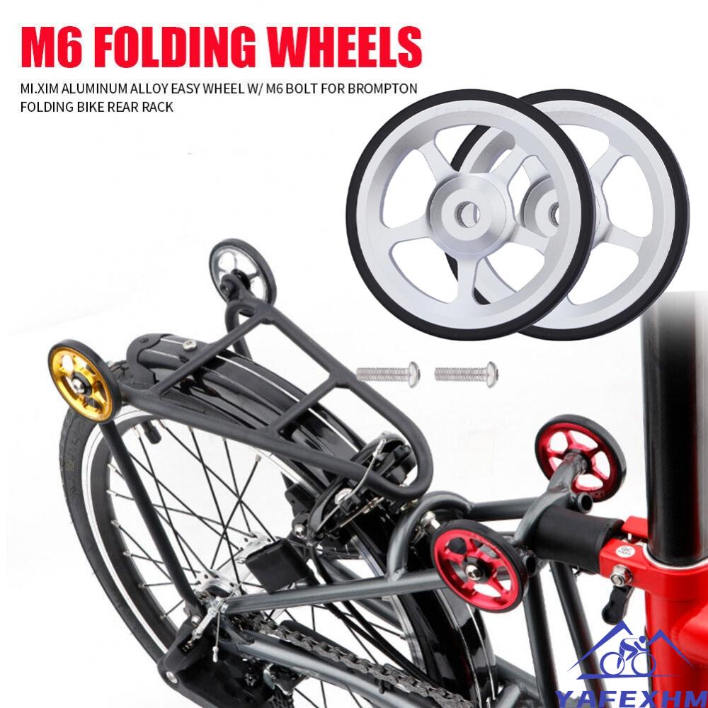 Bánh Xe Sau Thiết Kế Rỗng Nhẹ Dễ Dàng Cho Brompton
