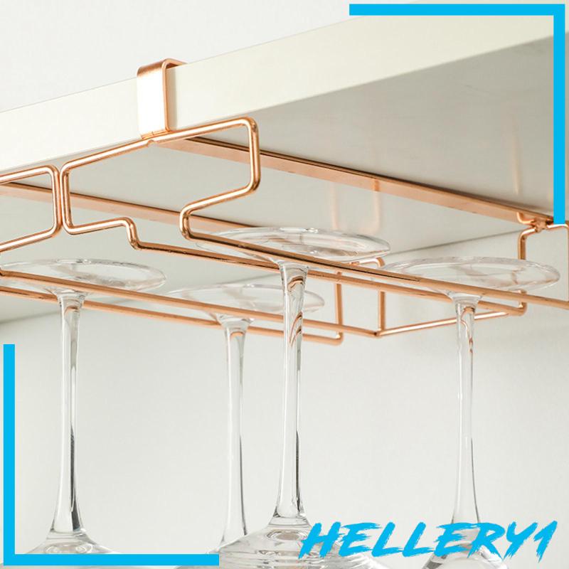 Giá Đỡ 2 Tầng Treo Ly Thủy Tinh Tiện Dụng Cho Nhà Bếp