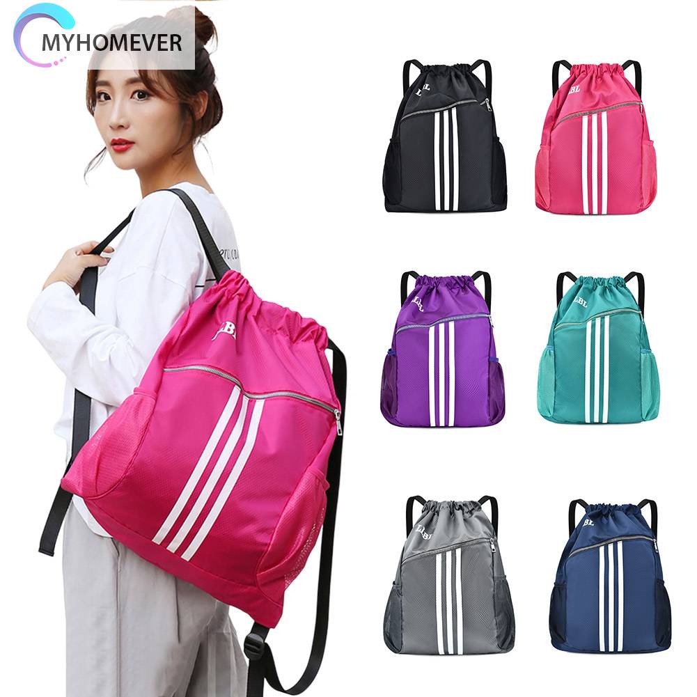 Balo Dây Rút Chất Liệu Oxford Mềm Chống Thấm Nước Thời Trang Thể Thao Ngoài Trời