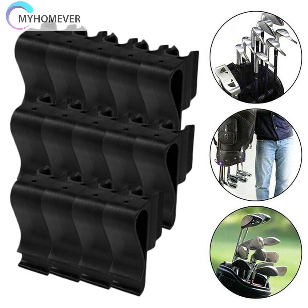 Set 14 Kẹp Cố Định Gậy Đánh Golf Mini Màu Đen