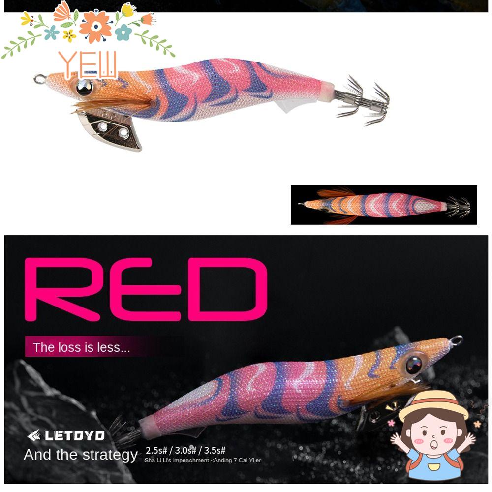 YEW Bạch Tuộc Giả Câu Cá 2.0 # 3.0 # Dạng Mực 2023